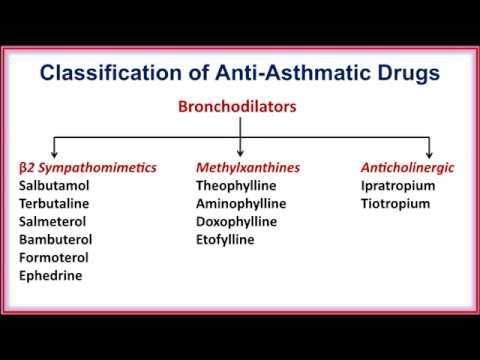 Classification of Anti-Asthmatic Drugs - YouTube