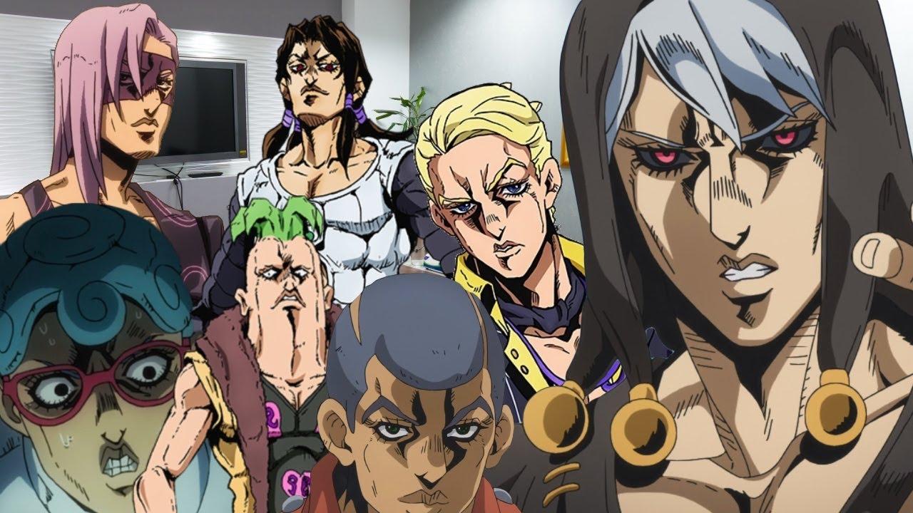 La Squadra Esecuzioni Has A Meeting - JoJo's Bizarre Meeting - YouTube