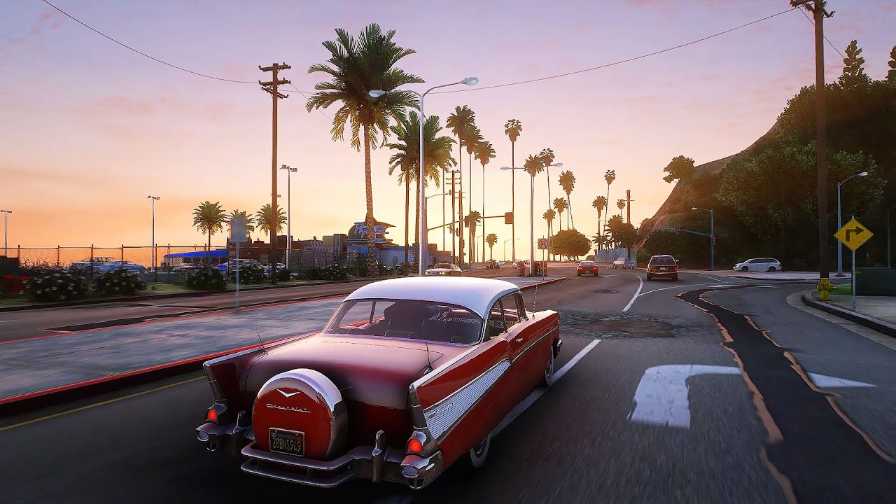 Enhanced GTA 5 2013 With Next-Gen 2021 Graphics Mod And Ray Tracing ...