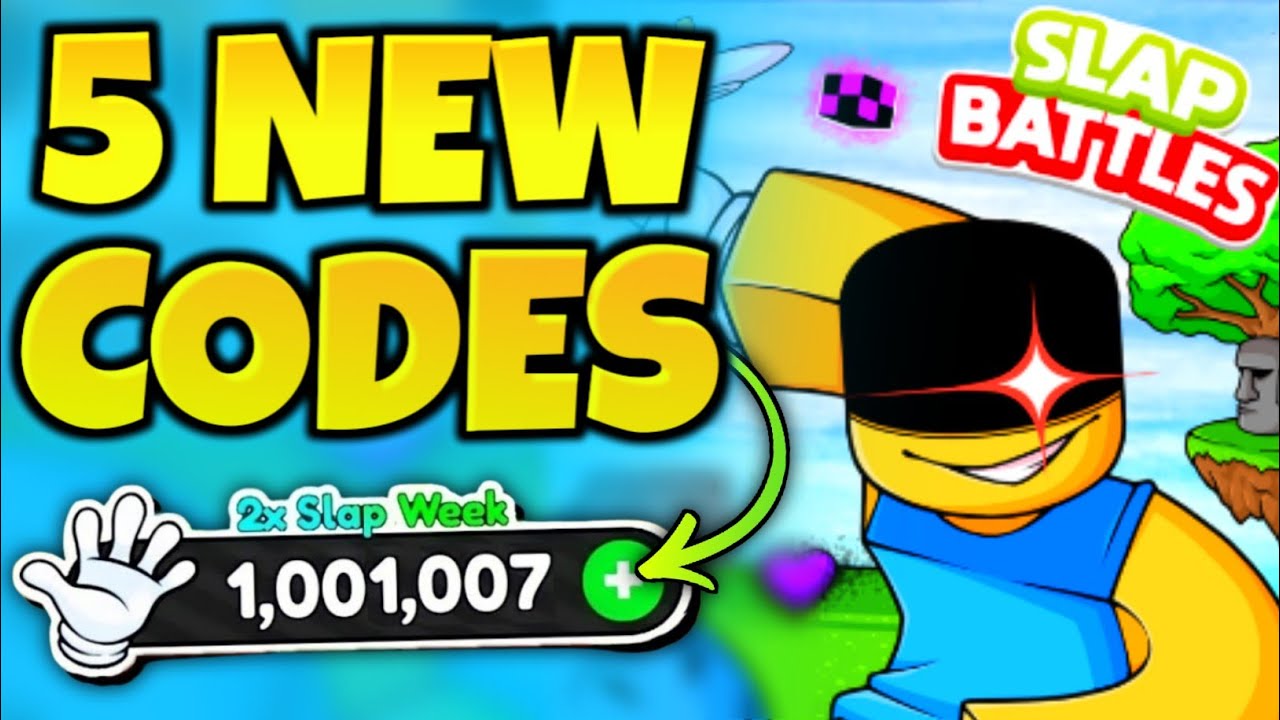 ⚠️New Codes⚠️SLAP BATTLES ROBLOX CODES 2024 - SLAP BATTLES CODES 2024 ... image.