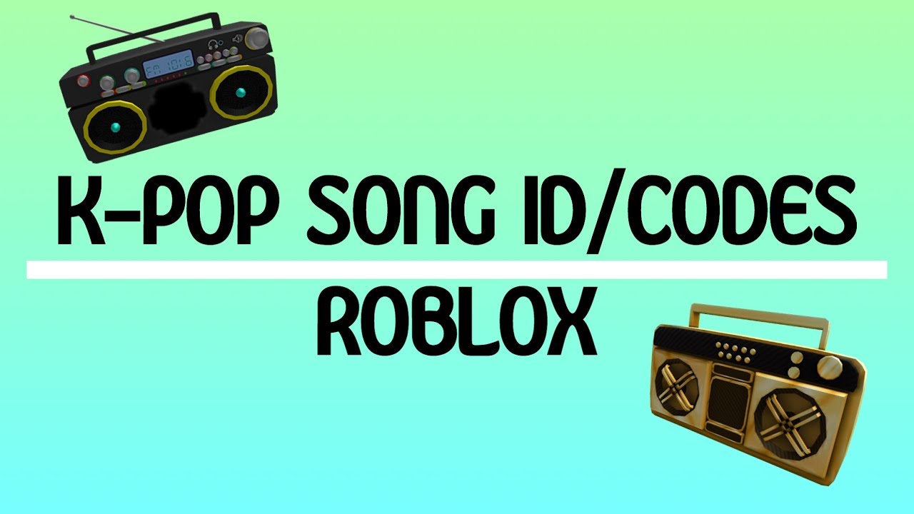 KPOP (BTS) SONG ID/CODES ROBLOX pt. 1 YouTube