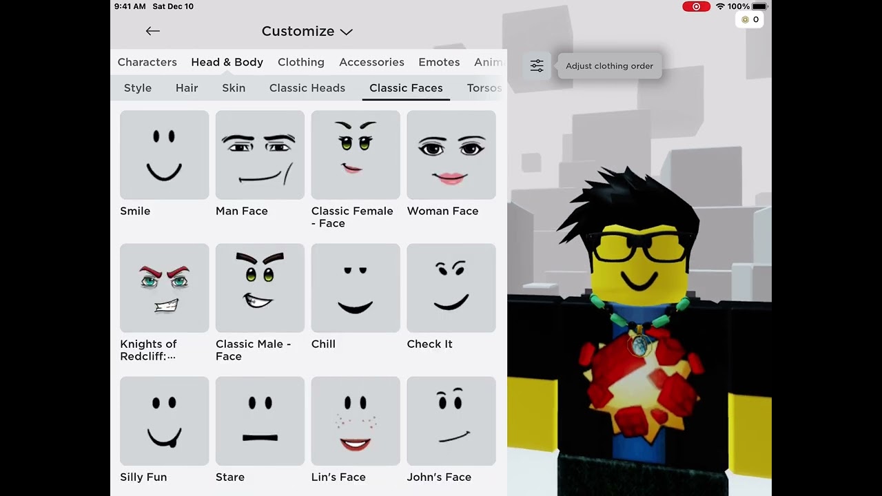 Roblox reveal face - YouTube