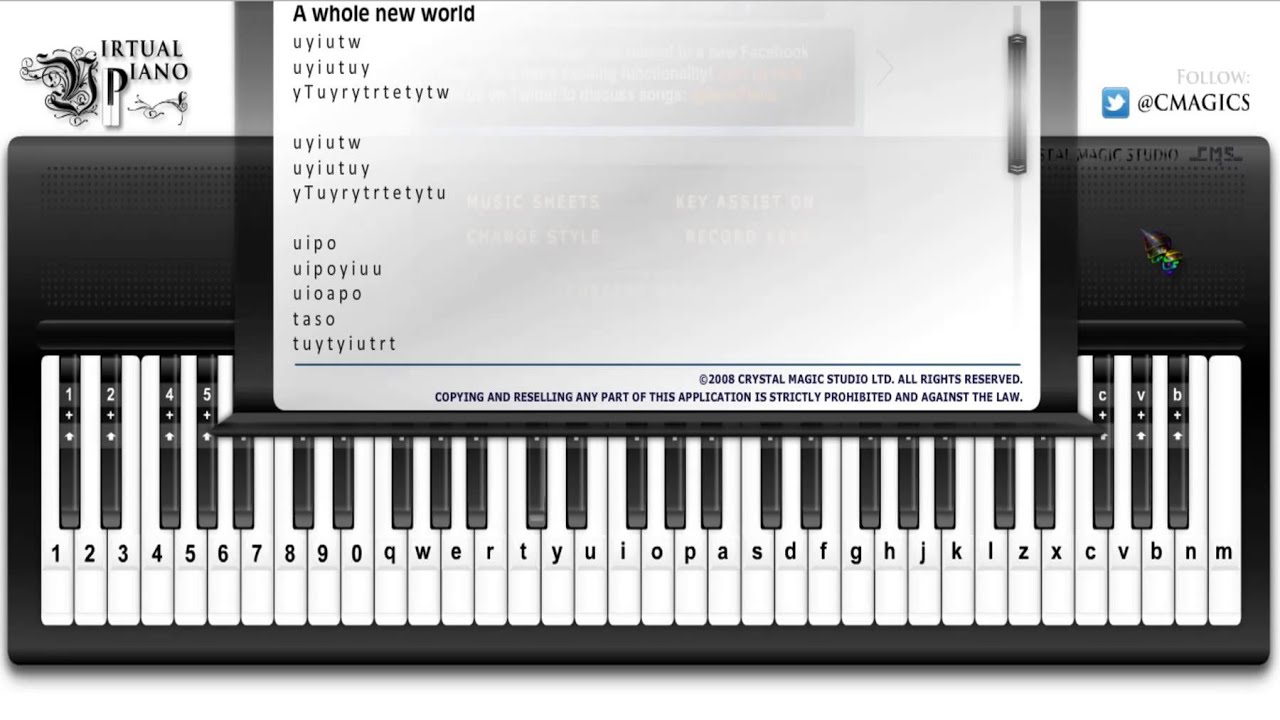 Roblox virtual piano music sheets - zamndk image.