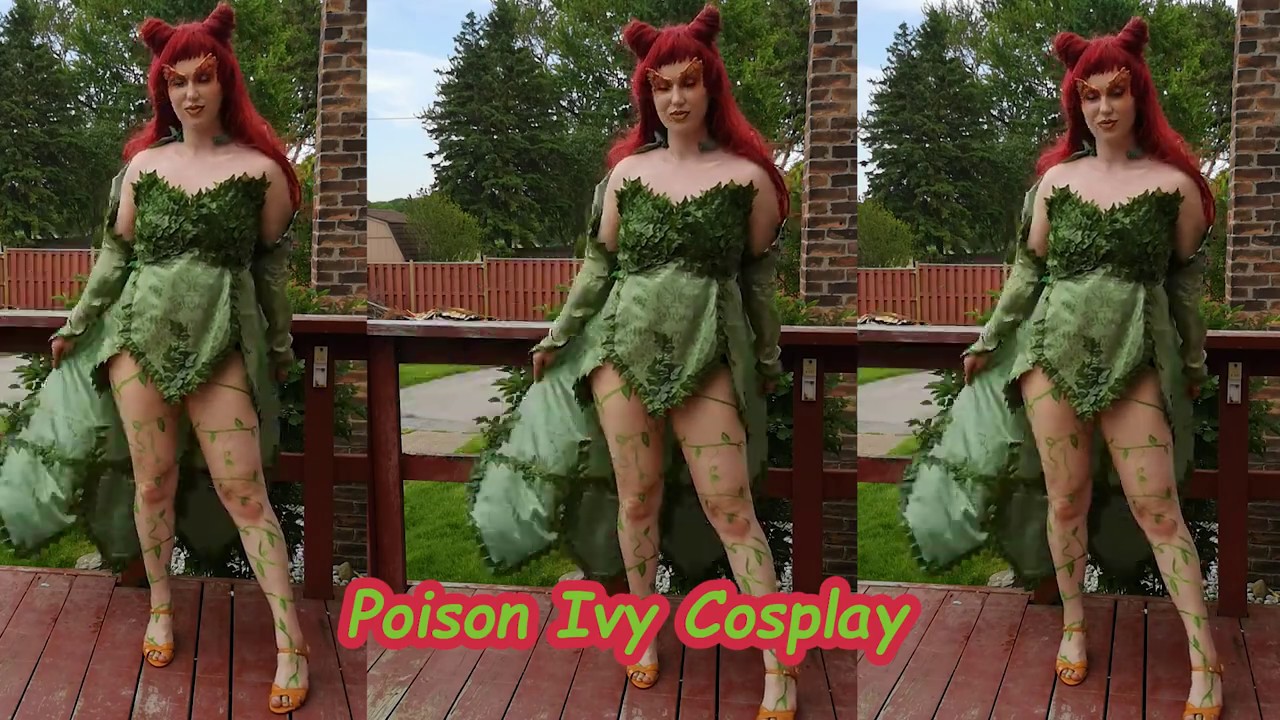 DIY Poison Ivy Costume!! - YouTube