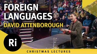 The languages of animals: foreign languages  - David Attenborough's 1973 Christmas Lectures 4/5