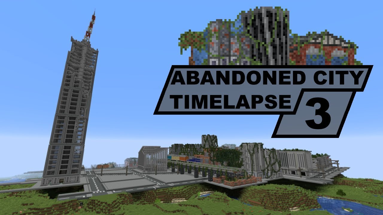 Minecraft small abandoned city map - editorzopa