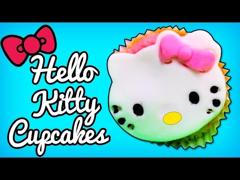 Hello Kitty Cupcakes | DIY Quick & Easy Recipes By HooplaKidz Recipes