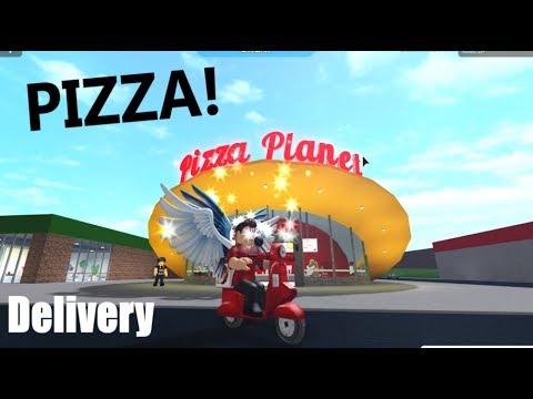 SuperMegaRichKid Bloxburg Pizza Delivery (Level 17) - YouTube