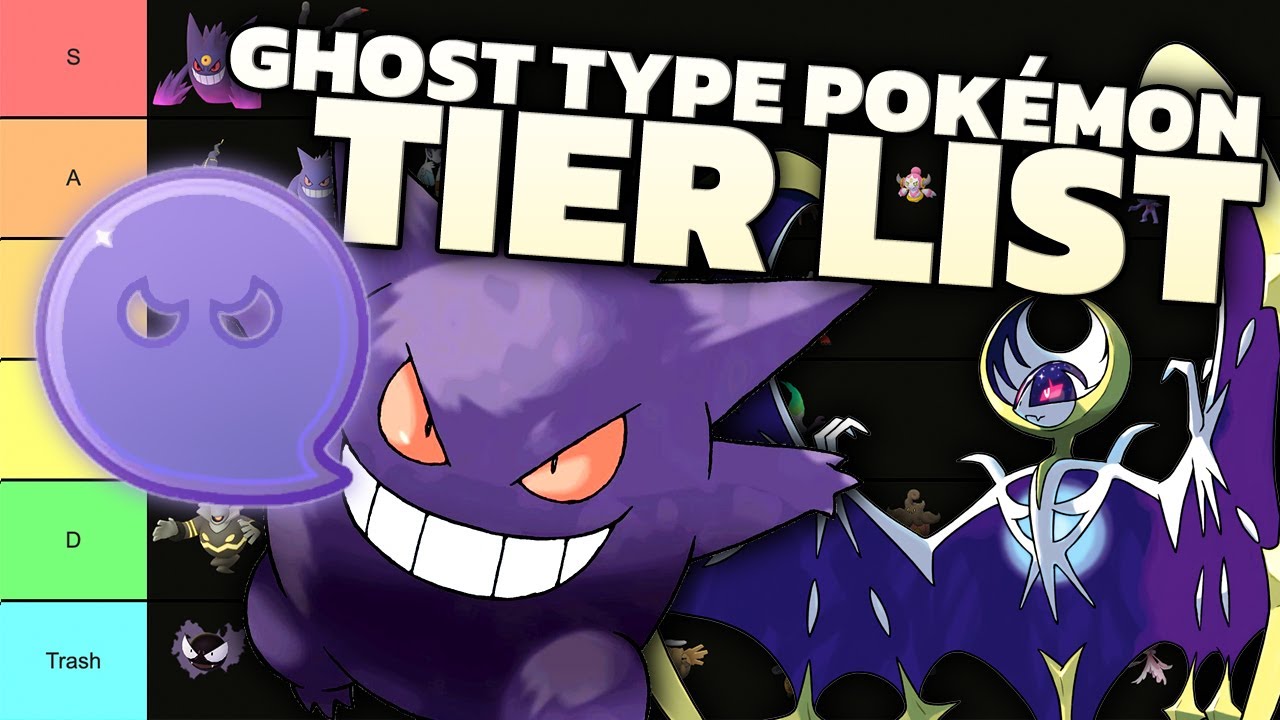 Ghost Type Pokemon List