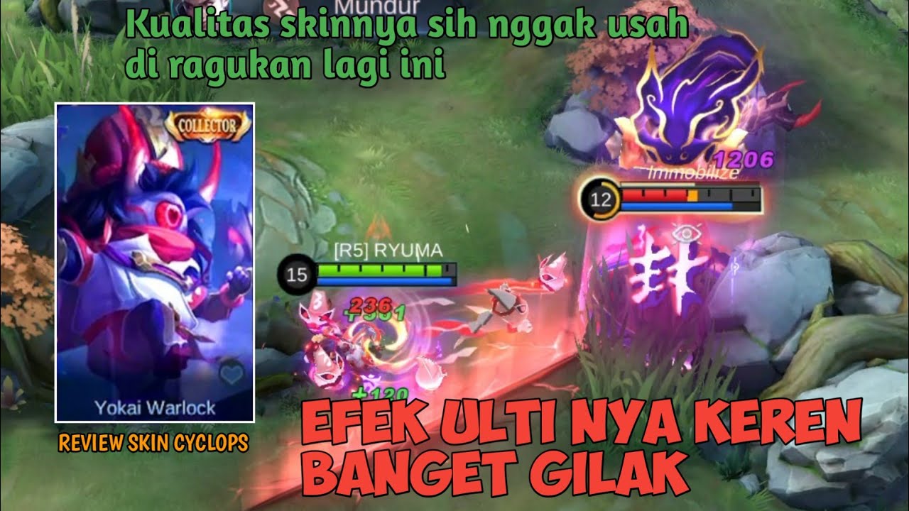 Yokai Warlock Cyclops,Skin Collector Cyclops si Mata Satu [R5] RYUMA ...