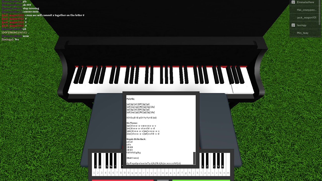 Just some Roblox Piano - YouTube