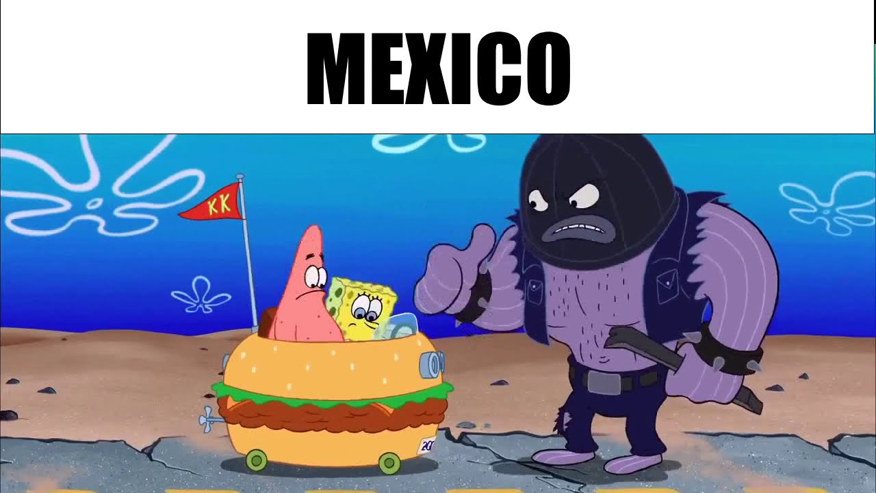 spongebob mexico meme (HD remake) - YouTube