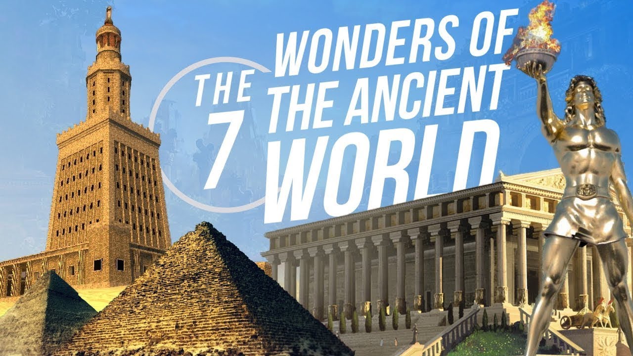 7 Wonders Of The Ancient World Map