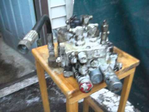 Bobcat 753 Hydraulic Pump Removal