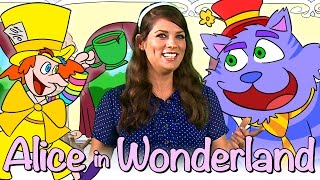 Alice in Wonderland - FULL Story! | Story Time with Ms. Booksy at Cool School