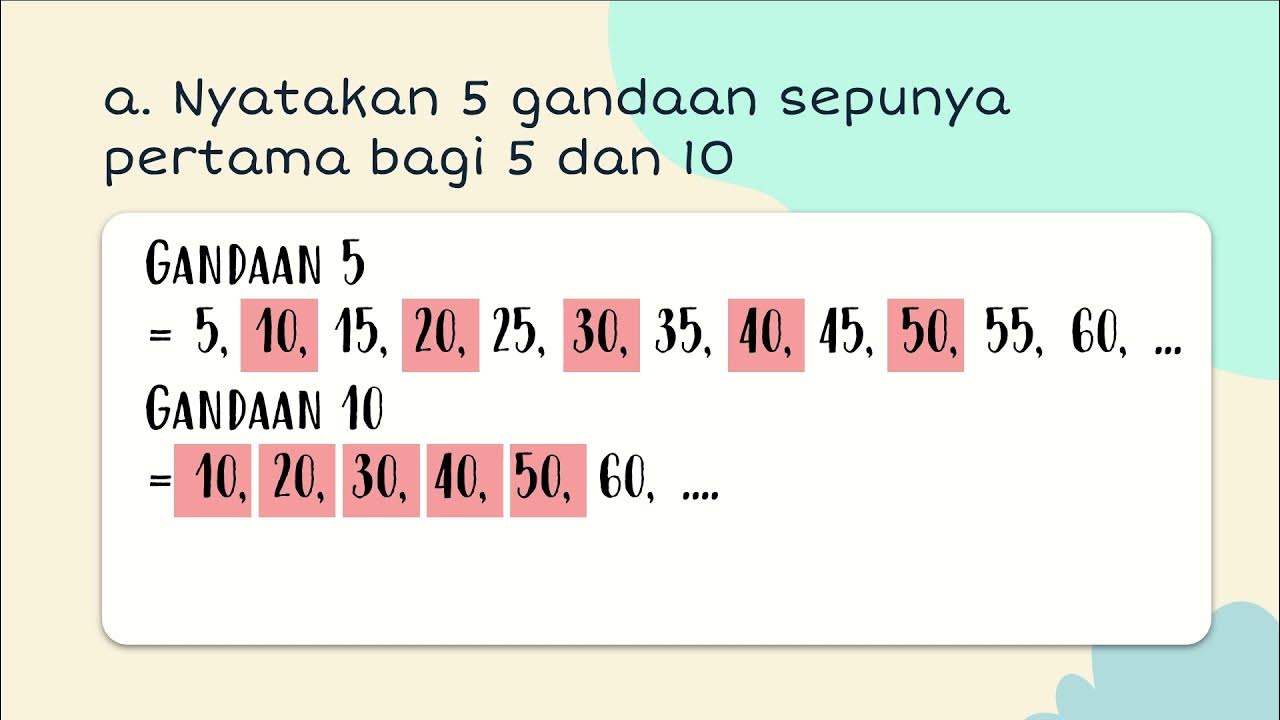 2.2 Gandaan dan Gandaan Sepunya - YouTube