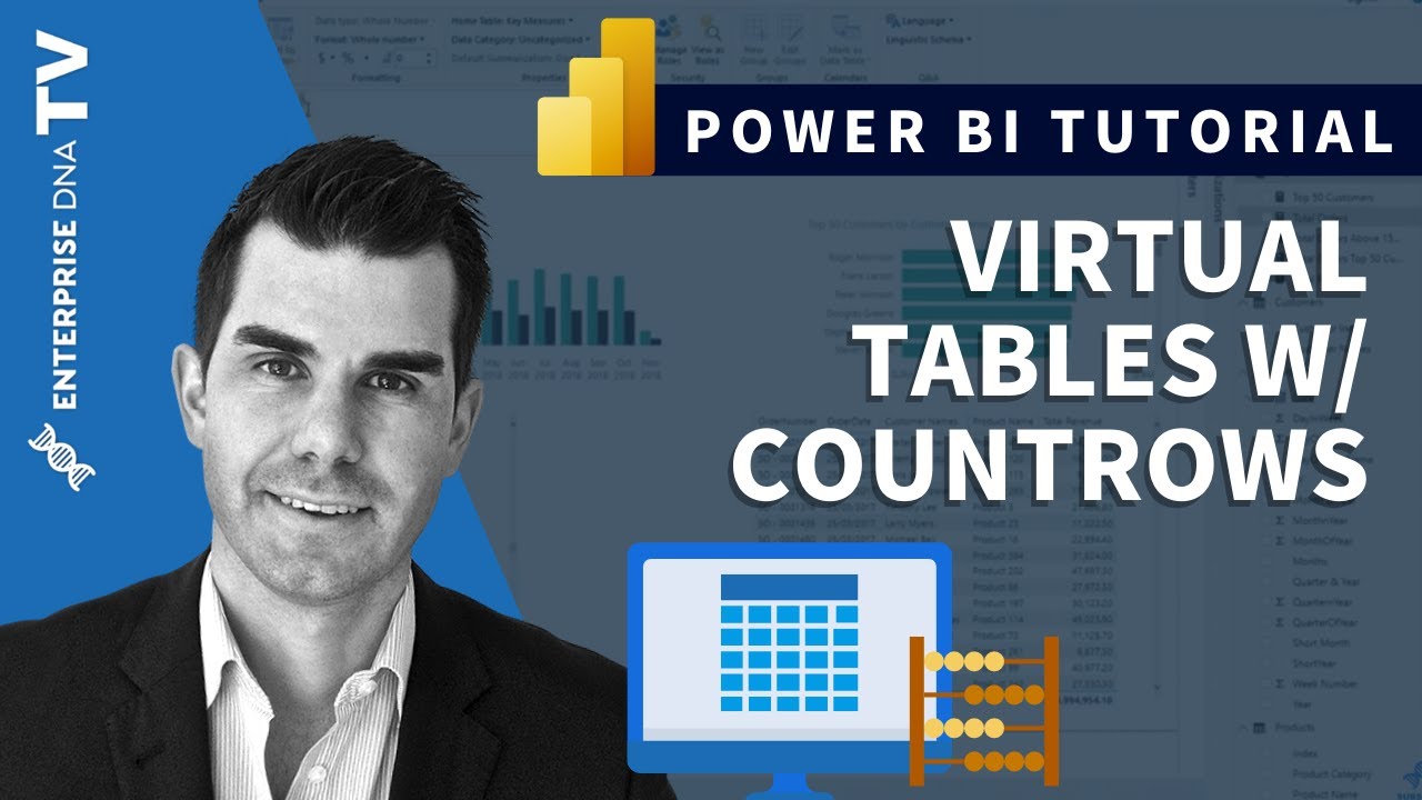 How To Use Virtual Tables With COUNTROWS in Power BI - DAX Formula ...