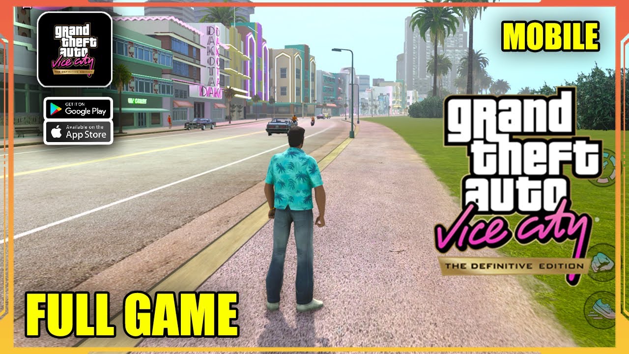 GTA Vice City Definitive Edition Netflix Mobile Full Game Walkthrough ...