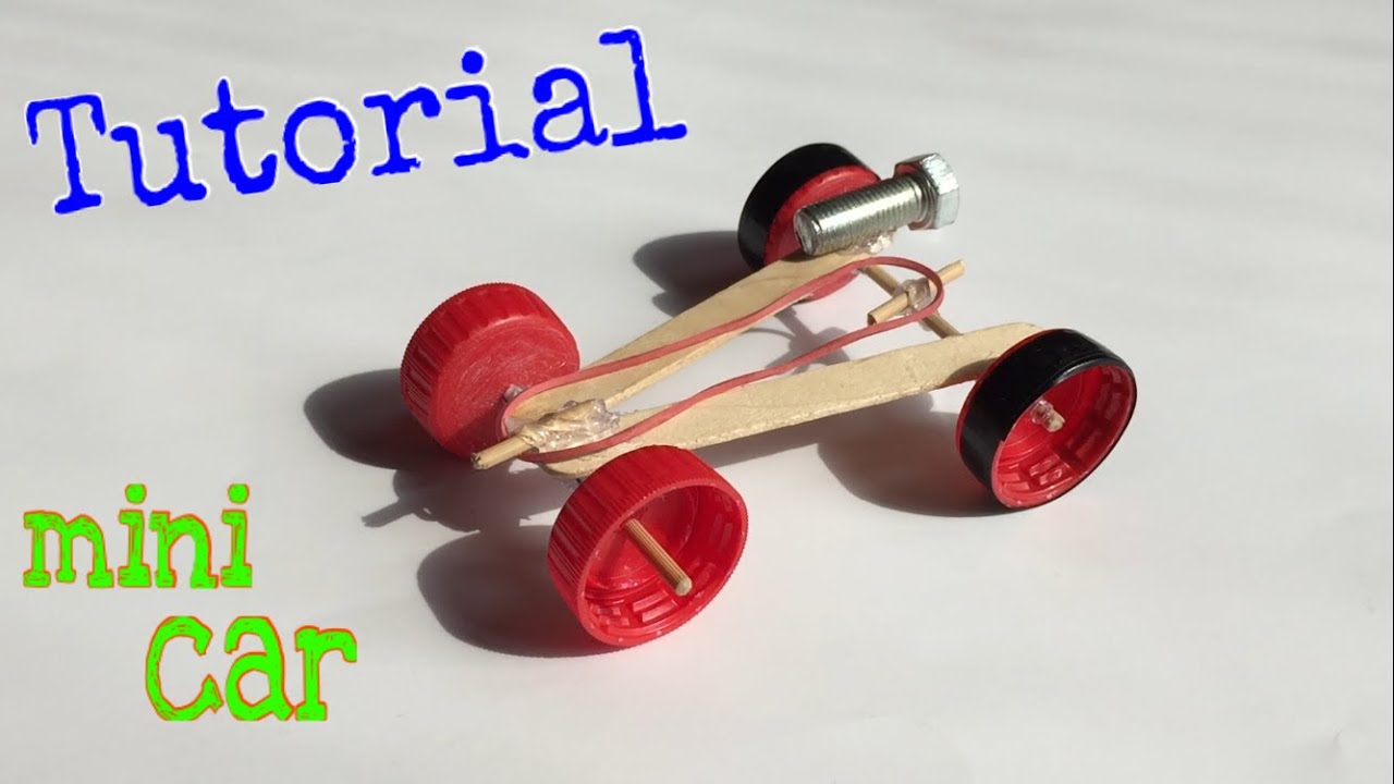 Building A Rubber Band Powered Car