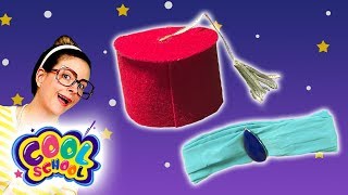 DIY Aladdin Hat & Jasmine Headband! Disney's Aladdin Kids Craft | Arts and Crafts with Crafty Carol