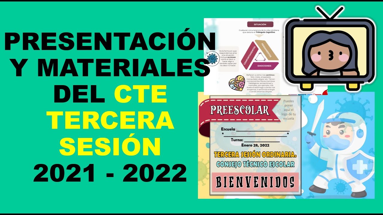 Soy Docente: PRESENTACIÓN Y MATERIALES DEL CTE TERCERA SESIÓN 2021 ...