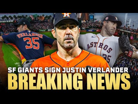 BREAKING: The SF Giants Sign Justin Verlander to one-year deal