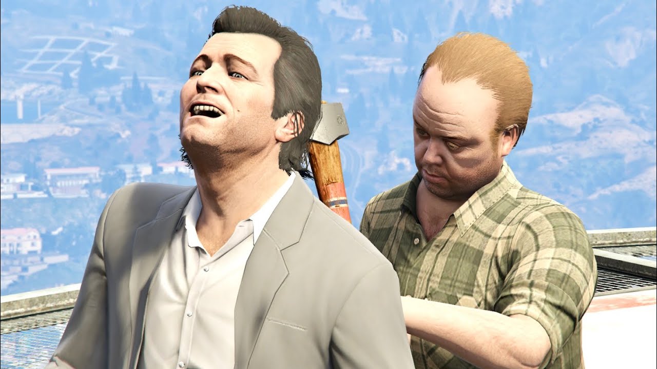 GTA V PC Lester Kills Michael Kills Trevor And Michael (Editor Rockstar ...