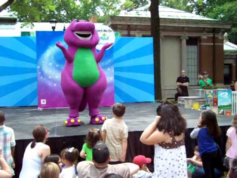 barney at Bronx zoo part 3 - YouTube