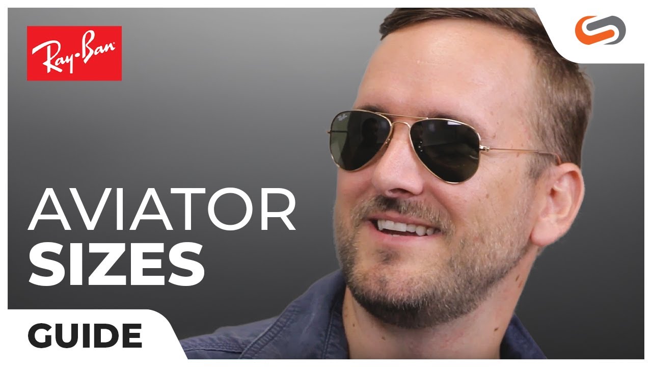 Ray Ban Aviator Sizes The Ultimate Guide Sportrx Youtube