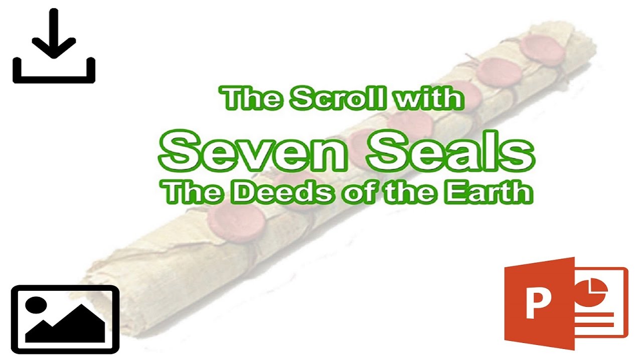 Amended* SEVEN SEALS. PP Presentation. Illustration Book + VOICE OVER ...