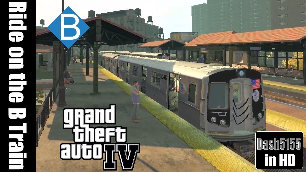 Riding the B Train - GTA IV [1080p/60fps] - YouTube