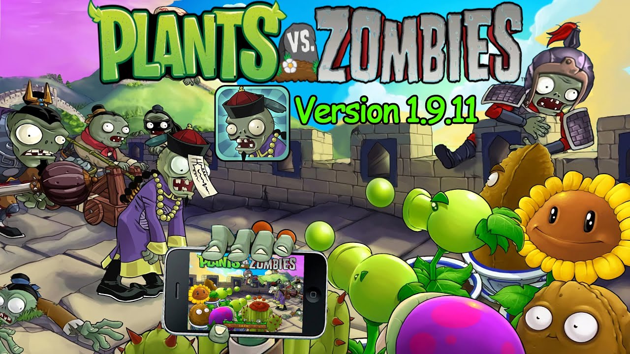 Plants vs. Zombies: China Edition [iPhone] [Version 1.9.11] FULL ...