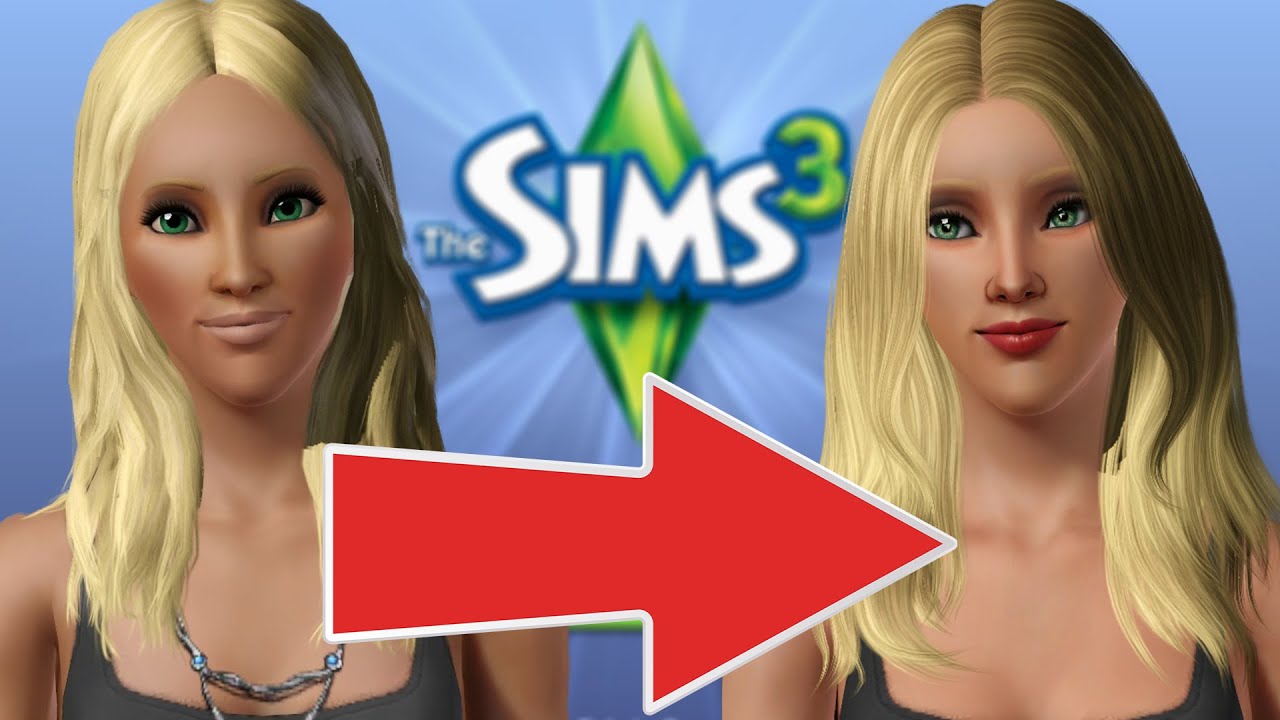 making-sims-3-look-better-skin-eyes-hair-lighting-more-youtube