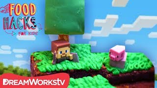 Edible Minecraft Map | FOOD HACKS FOR KIDS