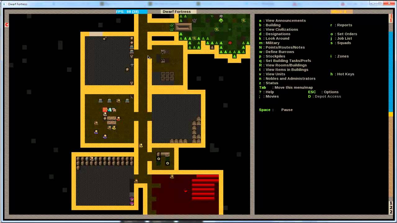 Dwarf Fortress - Tutorial 2011 - Advanced Map Control - YouTube