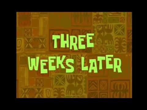 Spongebob Time Card Download 3 weeks later - YouTube