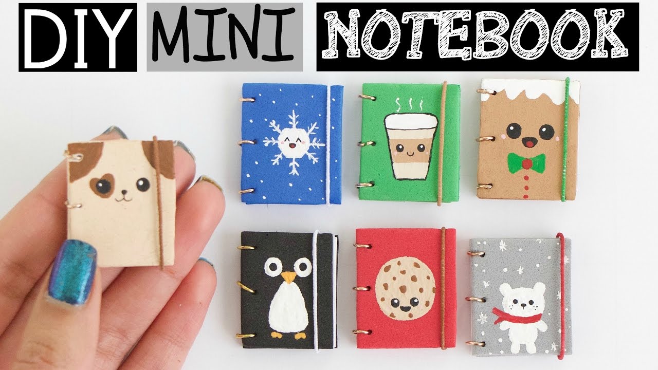 Cute Diy Notebooks