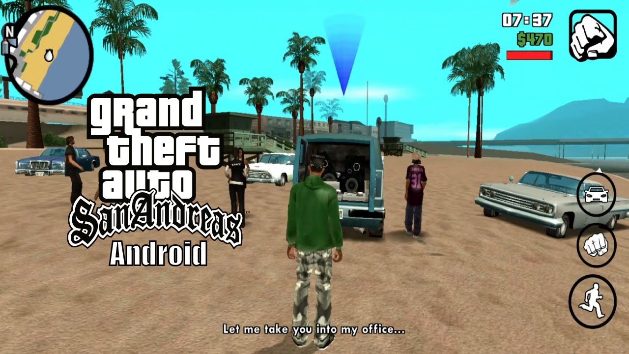 Grand Theft Auto: San Andreas Android - OG mission Life's a beach ...