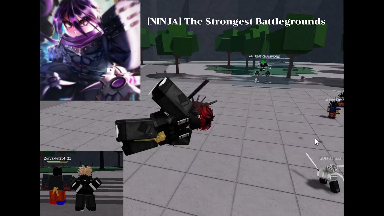 roblox NINJA The Strongest Battlegrounds รีวิวสกิว Deadly Ninja - YouTube