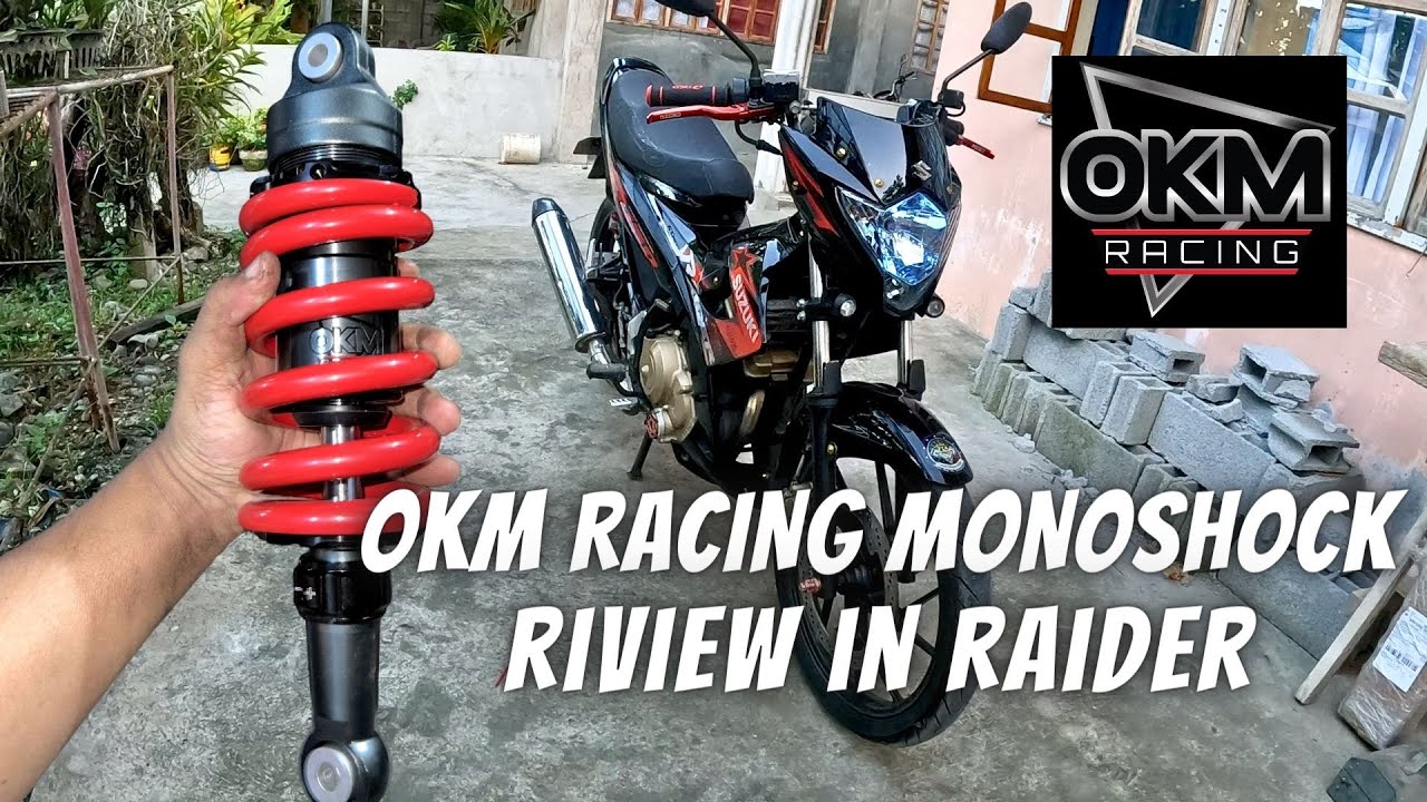 RAIDER 150 OKM RACING MONOSHOCK REVIEW! RAIDER150 MONOSHOCK PAANO MAG ...