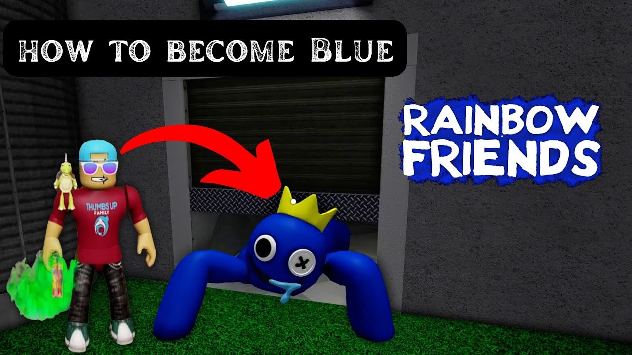 Blue S Transformation Rainbow Friends Roblox Animation Fnf Youtube - Riset