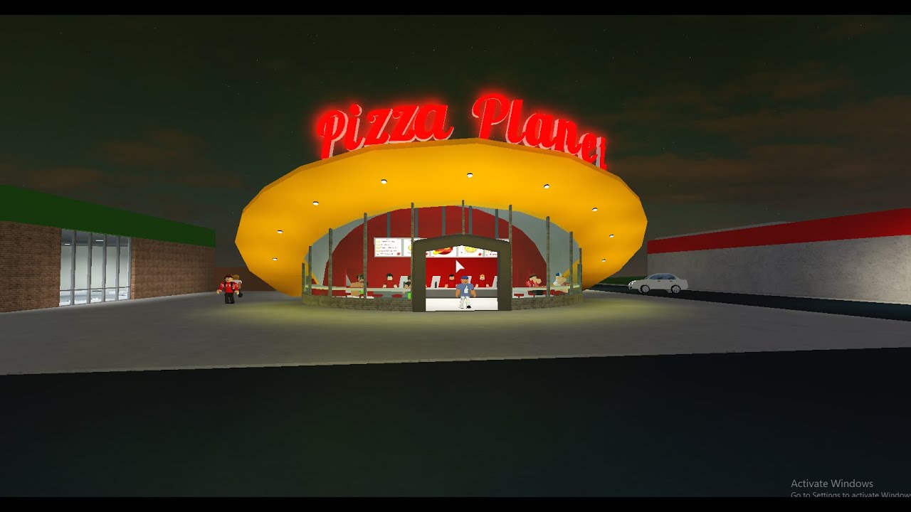 Bloxburg Pizza Place Build