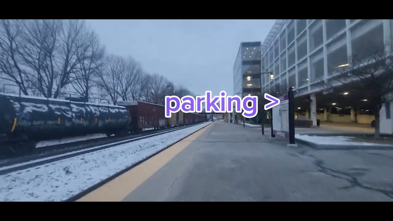 lawrence mbta commuter rail station (haverhill line)#mbta 🟪💜🟣🛤🚅 - YouTube