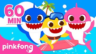 best baby shark in summer time baby shark compilation pinkfong official