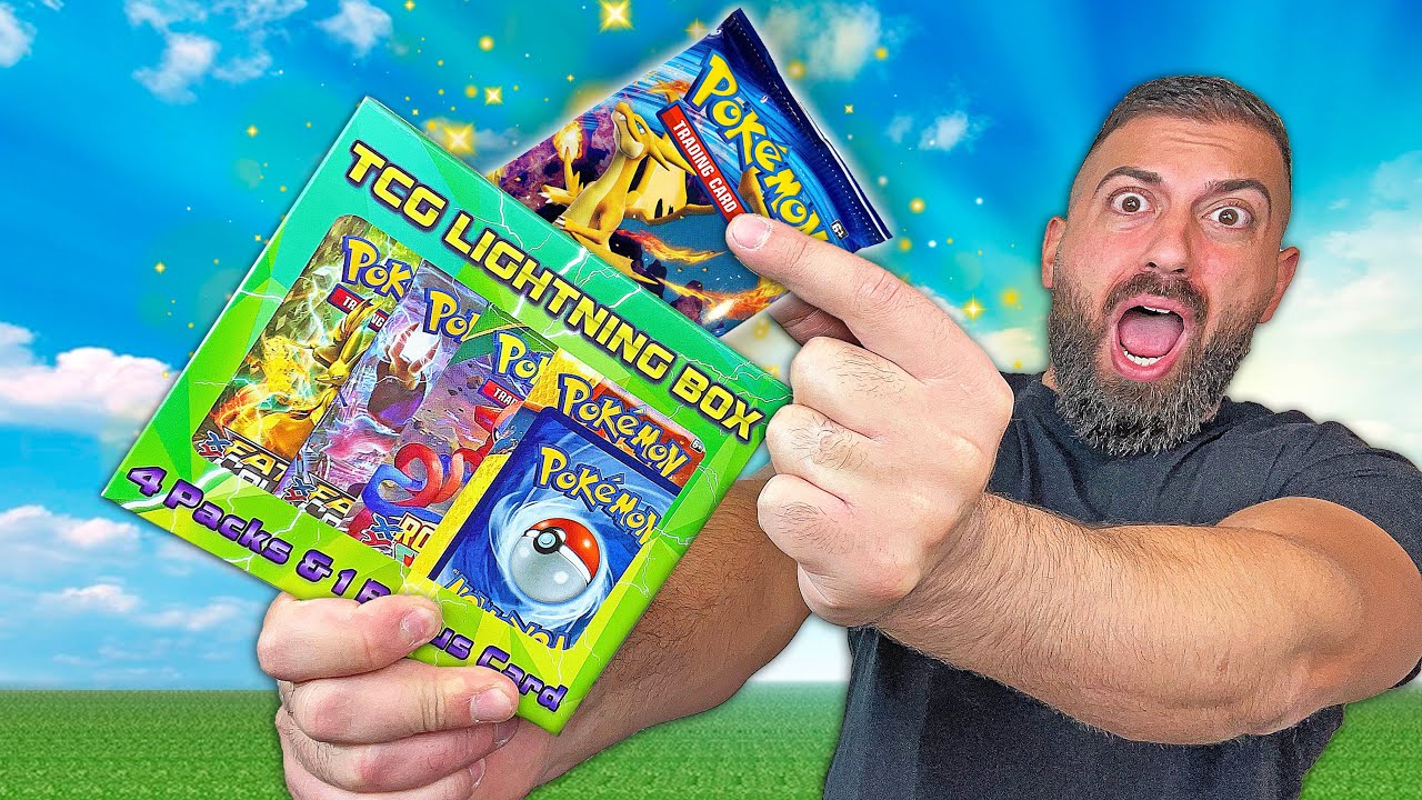 I Pulled THIS From Lightning Pokemon Mystery Boxes! - YouTube