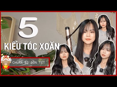 CHUẨN BỊ ĐÓN TẾT#1🧧5 Kiểu Tóc Xoăn Các Bạn PHẢI THỬ 🧧 tuta nguyen