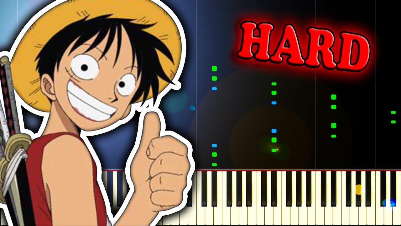 We Are One Piece Op 1 Piano Tutorial Youtube