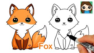 How to Draw a Cute Fox Easy New