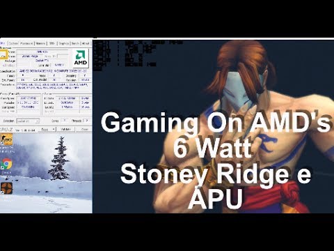 Gaming On Amd E2 9000e Ultra Efficient 6 Watt Stoney Ridge E Apu Preview Youtube