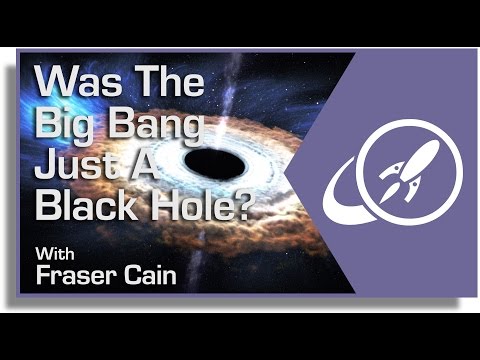 Was The Big Bang Just A Black Hole?